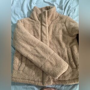 Forever 21 Tan Teddy Jacket